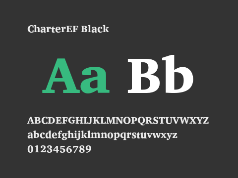 CharterEF Black