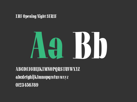 LHF Opening Night SERIF