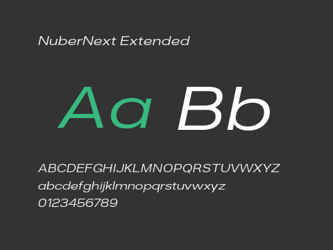 NuberNext Extended