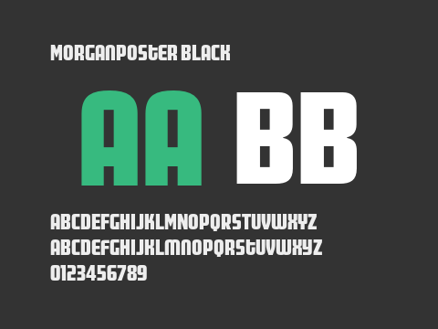 MorganPoster Black