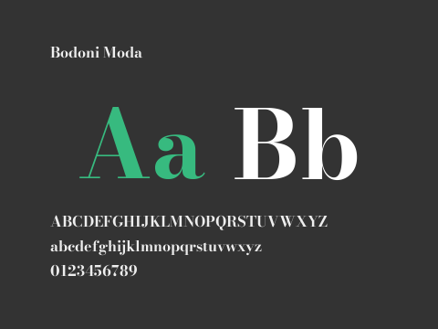 Bodoni Moda