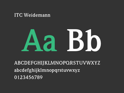 ITC Weidemann