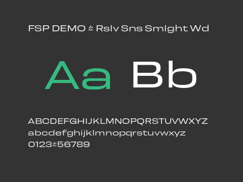 FSP DEMO - Rslv Sns Smlght Wd