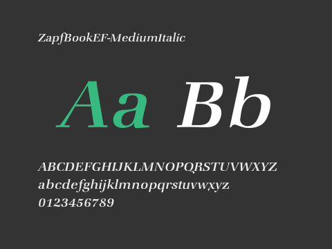 ZapfBookEF-MediumItalic