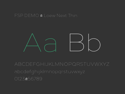 FSP DEMO - Loew Next Thin