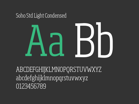 Soho Std Light Condensed