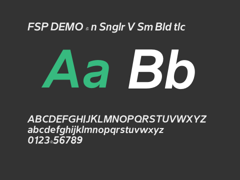 FSP DEMO - n Snglr V Sm Bld tlc