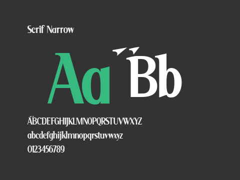 Serif Narrow