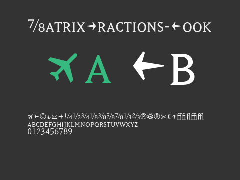 MatrixFractions-Book