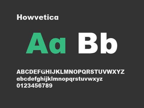 Howvetica