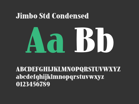 Jimbo Std Condensed