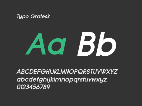 Typo Grotesk