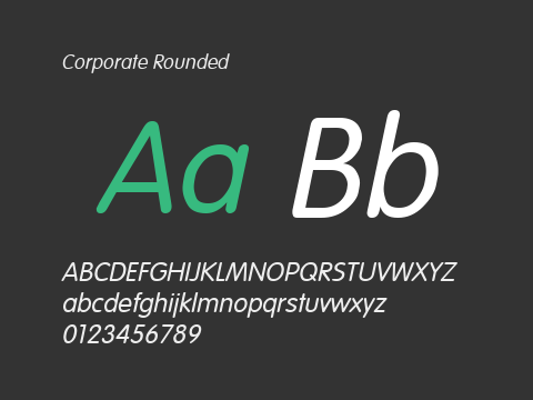 Corporate Rounded