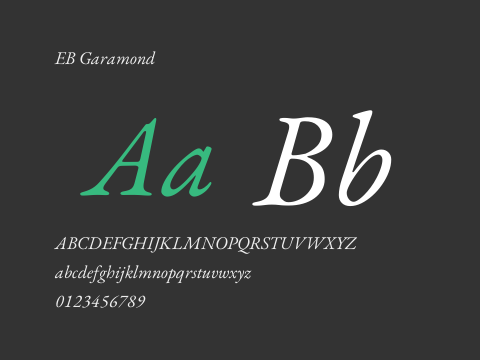 EB Garamond