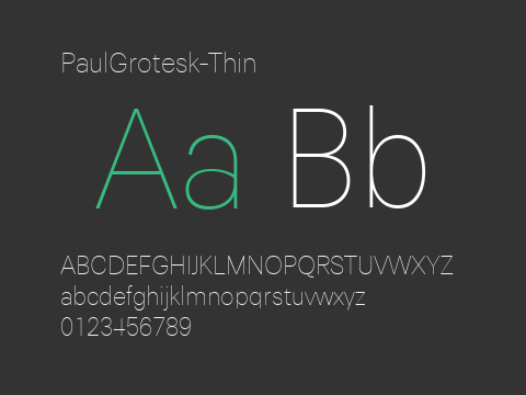 PaulGrotesk-Thin