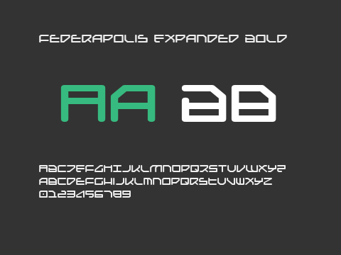 Federapolis Expanded Bold