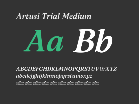 Artusi Trial Medium