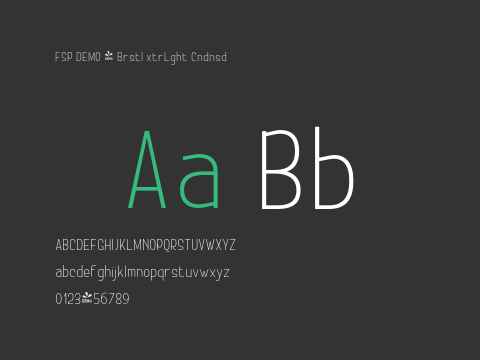 FSP DEMO - Brstl xtrLght Cndnsd