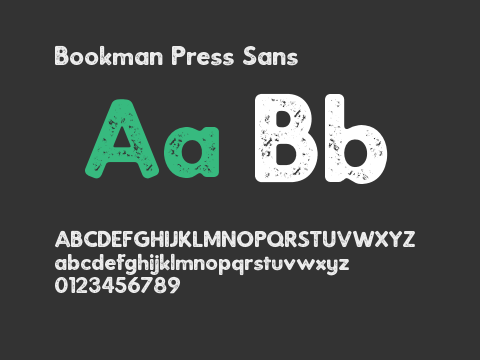 Bookman Press Sans