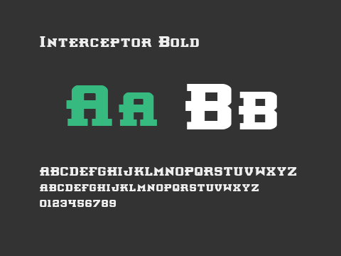 Interceptor Bold