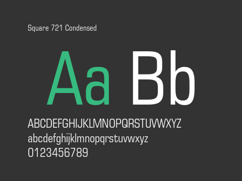 Square 721 Condensed