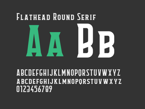 Flathead Round Serif