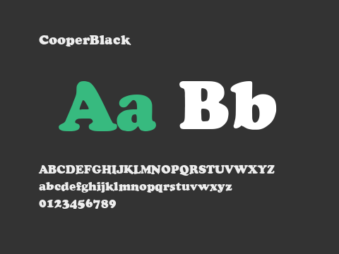 CooperBlack