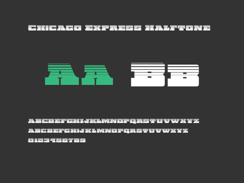 Chicago Express Halftone