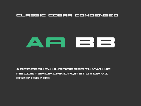 Classic Cobra Condensed