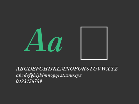 Caslon Three SSi