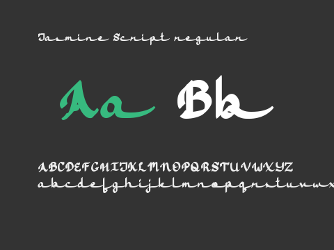 Jasmine Script regular