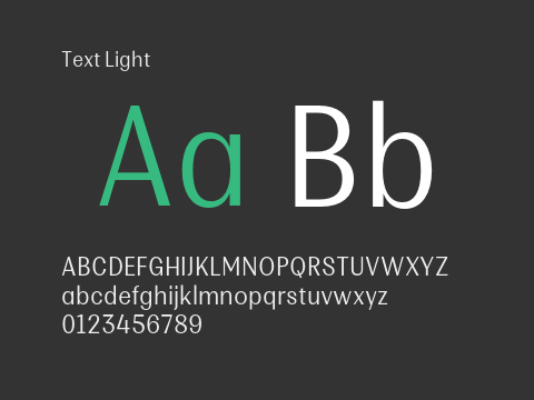 Text Light