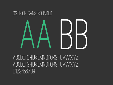 Ostrich Sans Rounded