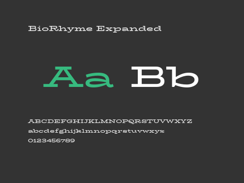 BioRhyme Expanded