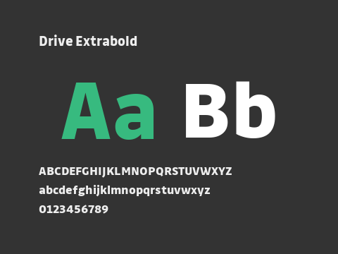 Drive Extrabold