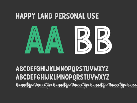 Happy Land Personal Use