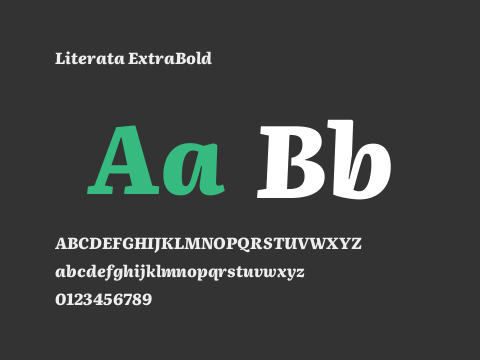 Literata ExtraBold