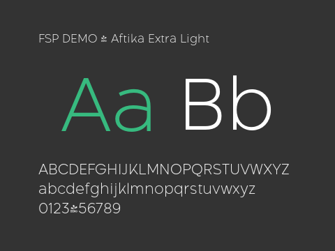 FSP DEMO - Aftika Extra Light