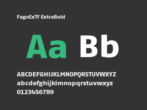 FagoExTf ExtraBold