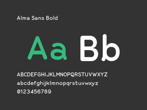 Alma Sans Bold