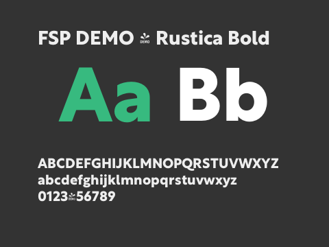 FSP DEMO - Rustica Bold