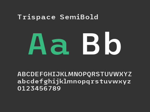 Trispace SemiBold