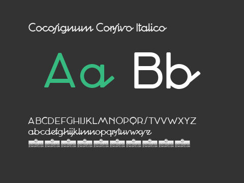 Cocosignum Corsivo Italico