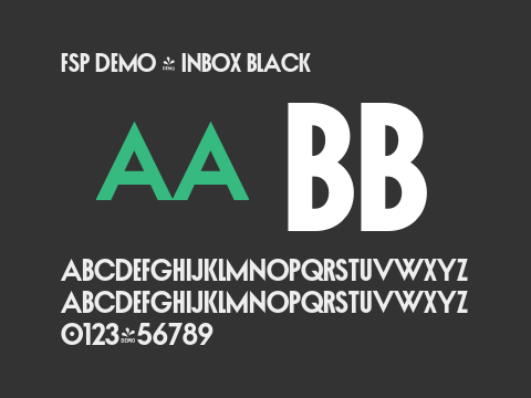 FSP DEMO - Inbox Black