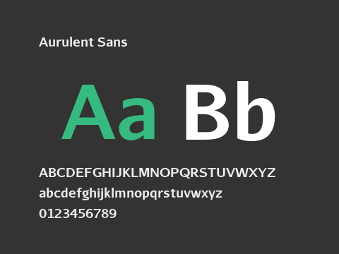 Aurulent Sans