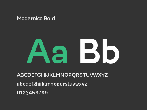 Modernica Bold