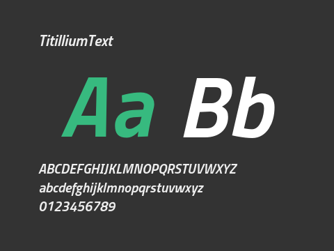 TitilliumText