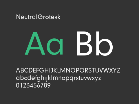 NeutralGrotesk