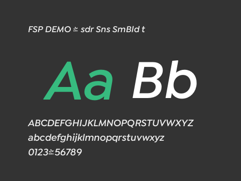 FSP DEMO - sdr Sns SmBld t