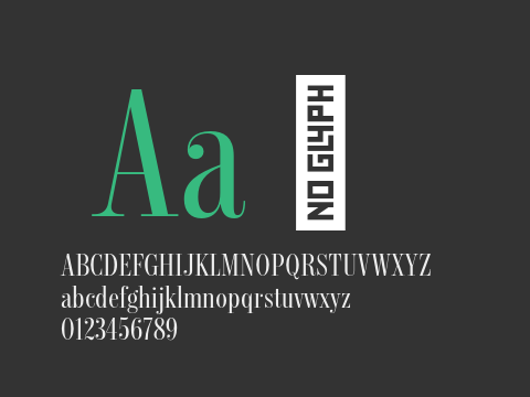 Mort Modern 14 Large Condensed